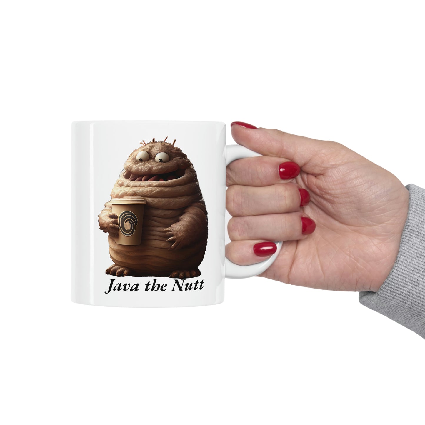 Java The Nutt Ceramic Mug 11oz