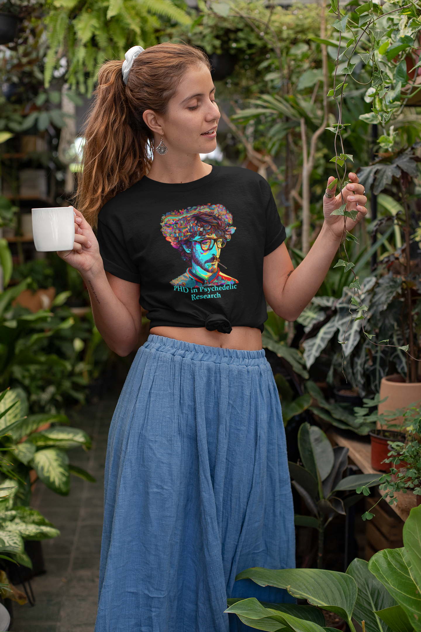 PHD in Psychedelic Research Perfect Weight® Tee